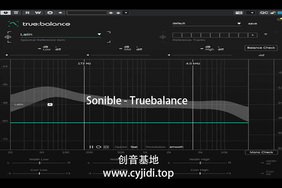 Sonible – Truebalance v1.0.3【MAC】分析和测量光谱分布的插件