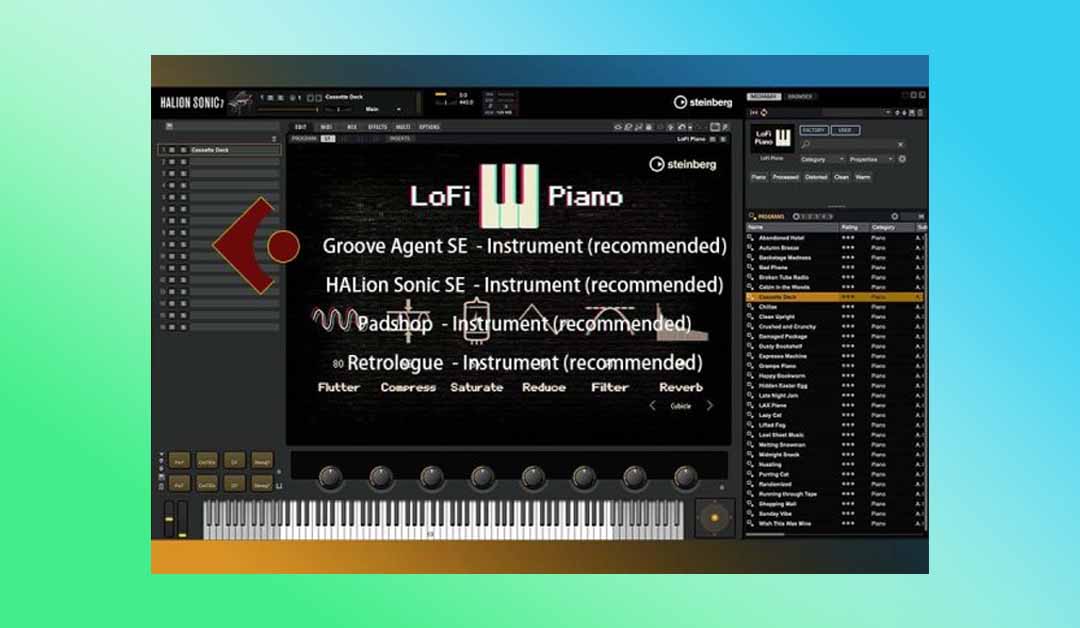 Cubase pro 12/13 采样器集合HALion Sonic|Groove Agent|Padshop|Retrologue