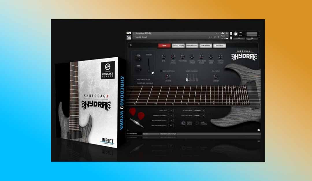 8弦重型吉他 Impact Soundworks Shreddage 3 Hydra 【KONTAKT】