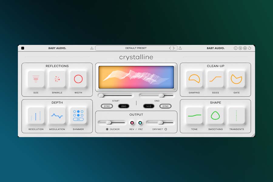 【win】BABY Audio Crystalline v1.0.0终极 数字混响插件