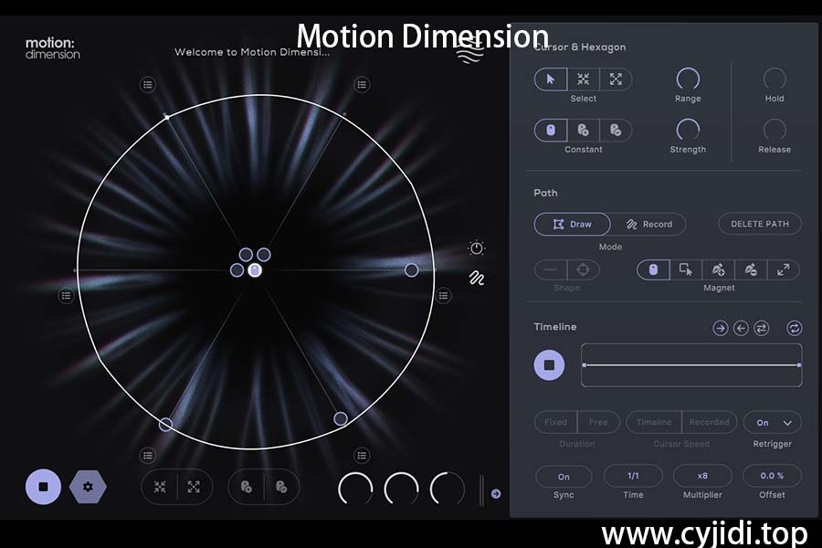 【MAC】Motion Dimension延迟效果器