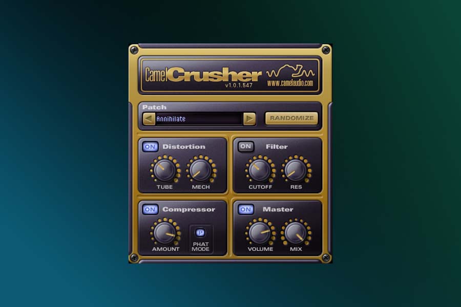 【win】CamelCrusher 音频效果插件