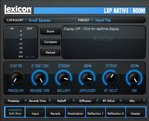 【win】Harman Audio – Lexicon LXP Native Reverb v1.2.2莱斯康标准混响效果器