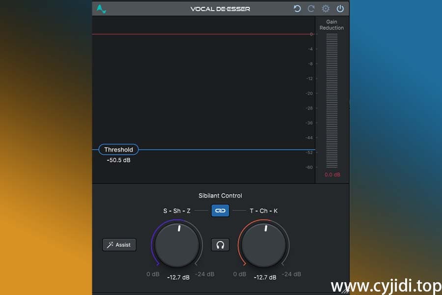 【MAC】Antares Vocal De-Esser v1.0 CE人声效果器