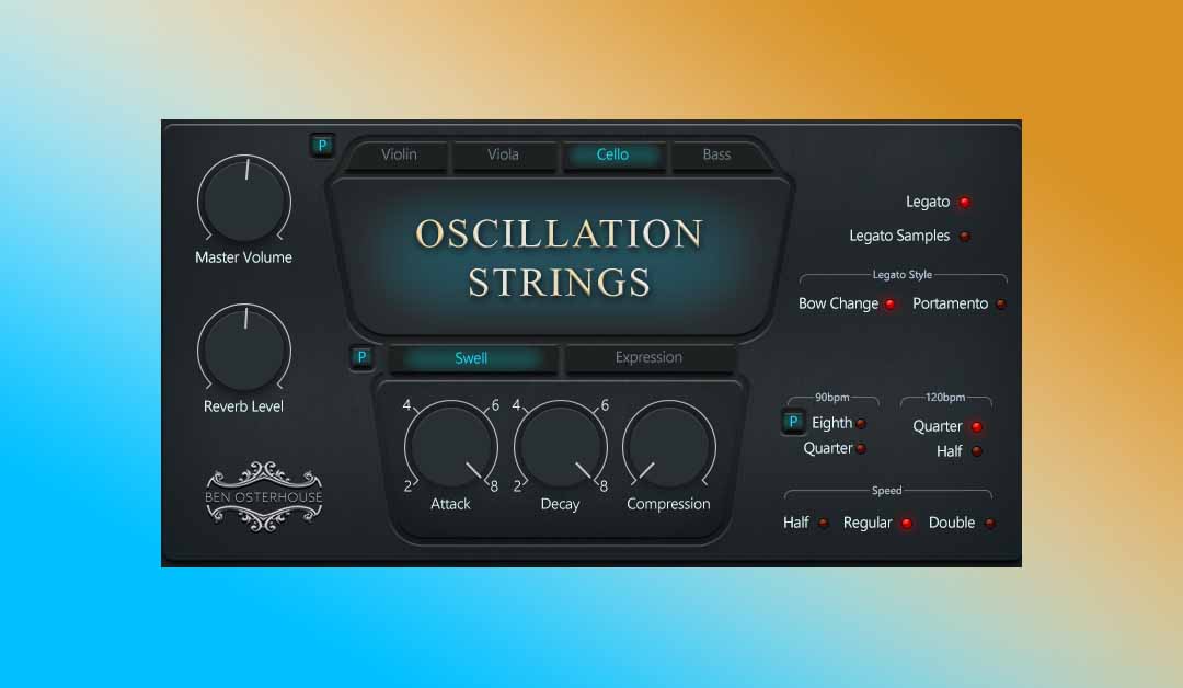 震音弦乐Ben Osterhouse Oscillation Strings【KONTAKT】