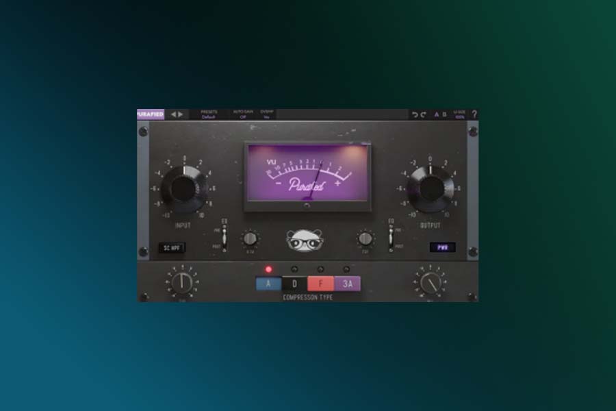 【mac】Purafied VU Compressor V1.0.0压缩器效果器