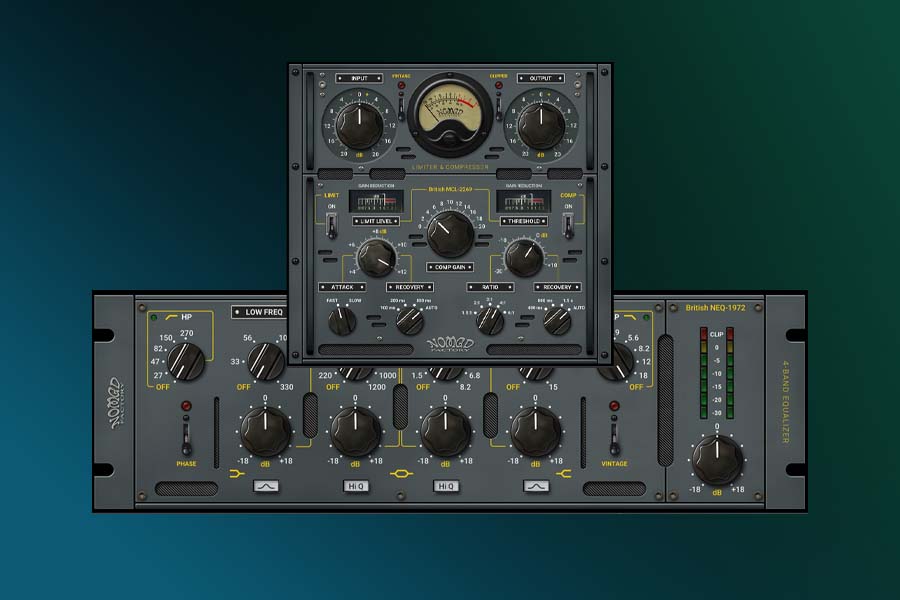 【win】Nomad Factory – British Bundle v2.0.1 混音混响效果器插件