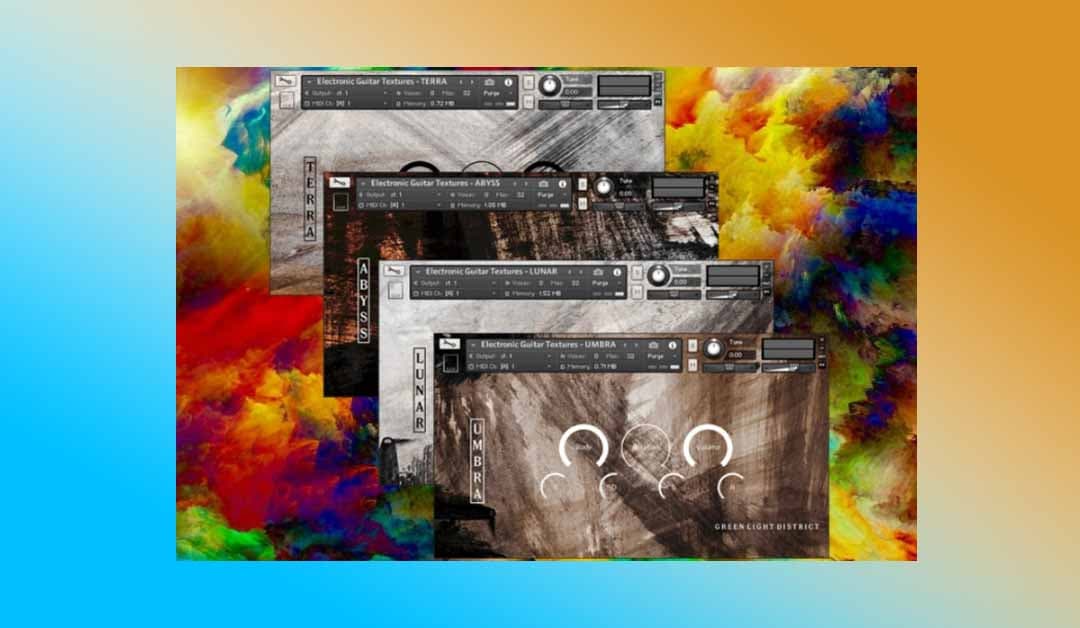 弓弦吉他 Green Light District Electronic Textures【KONTAKT】