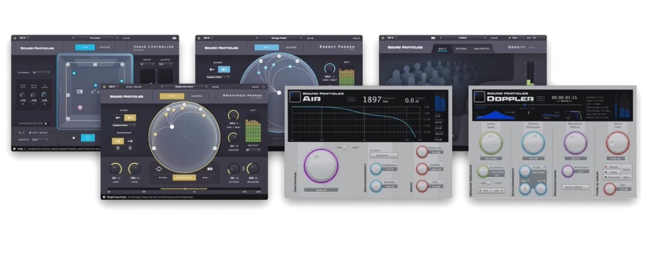 【win】Sound Particles – 6FX Bundle -Zom混音综合插件