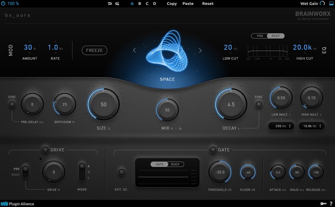 【WIN】Plugin.Alliance.bx_aura.v1.0.0混响效果器