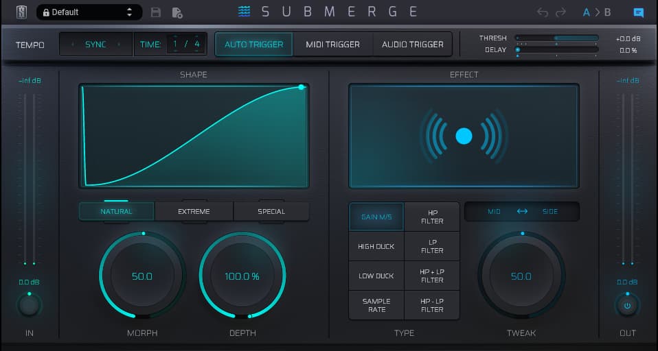 【WIN】Slate Digital – Submerge v1.0.1自动侧链压缩效果器