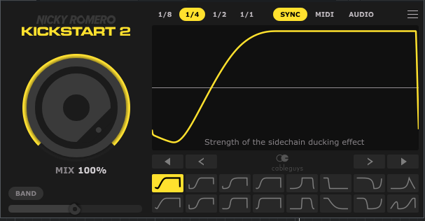 【MAC】Nicky Romero Kickstart 2压缩效果器
