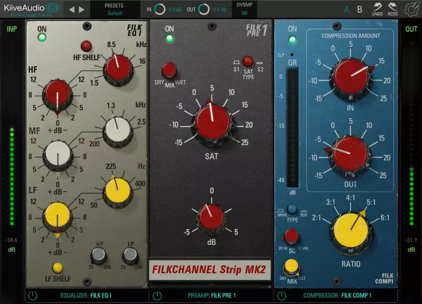 【MAC】Filkchannel MK硬件模拟音频效果器插件