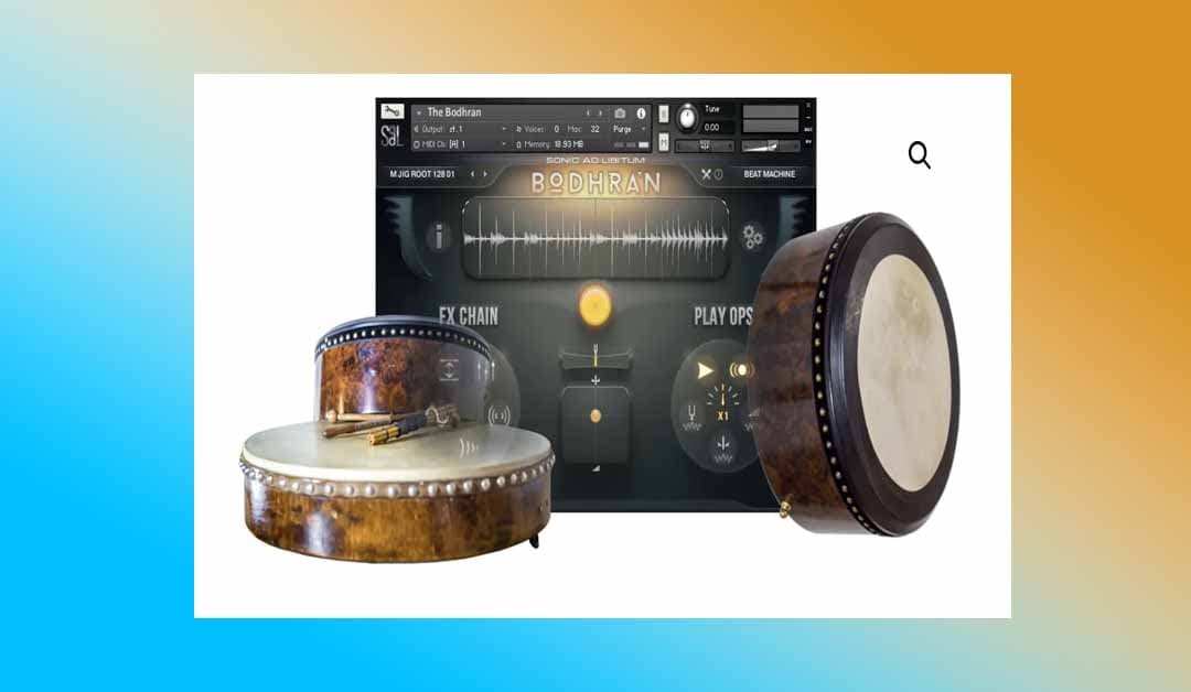 打击乐 Sonic Ad Libitum The Bodhran 【KONTAKT】