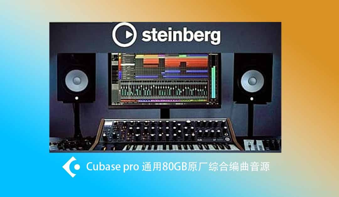 Cubase pro12/13 通用 80GB 综合原厂音源