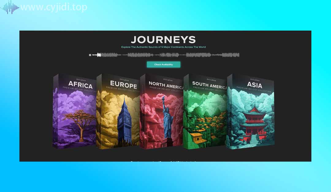 世界级采样包loopCymatics – Journeys： Launch Edition（MiDi、WAV）