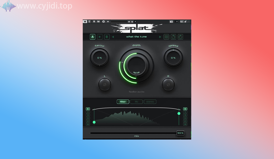 创意空间效果插件 Alliance Fiedler Audio Splat 1.0.0 [Intel/Apple]