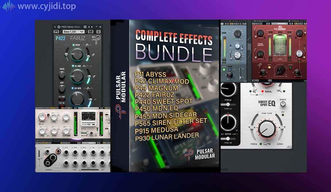 母带综合效果器Pulsar Modular Complete Effects Bundle 2024.9.8 -WIN