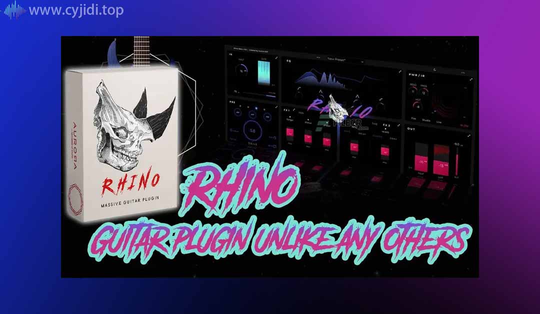 吉他效果器-Aurora DSP Rhino 1.7.0 -WIN