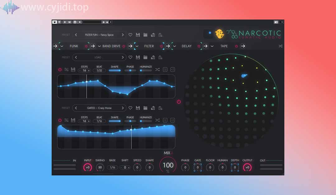 科技延迟滤波器Lunatic Audio  v1.0.2096-WIN
