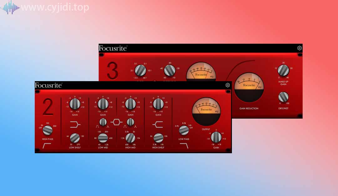 压缩均衡插件套件Focusrite – Red v2.0.4 -[MAC]