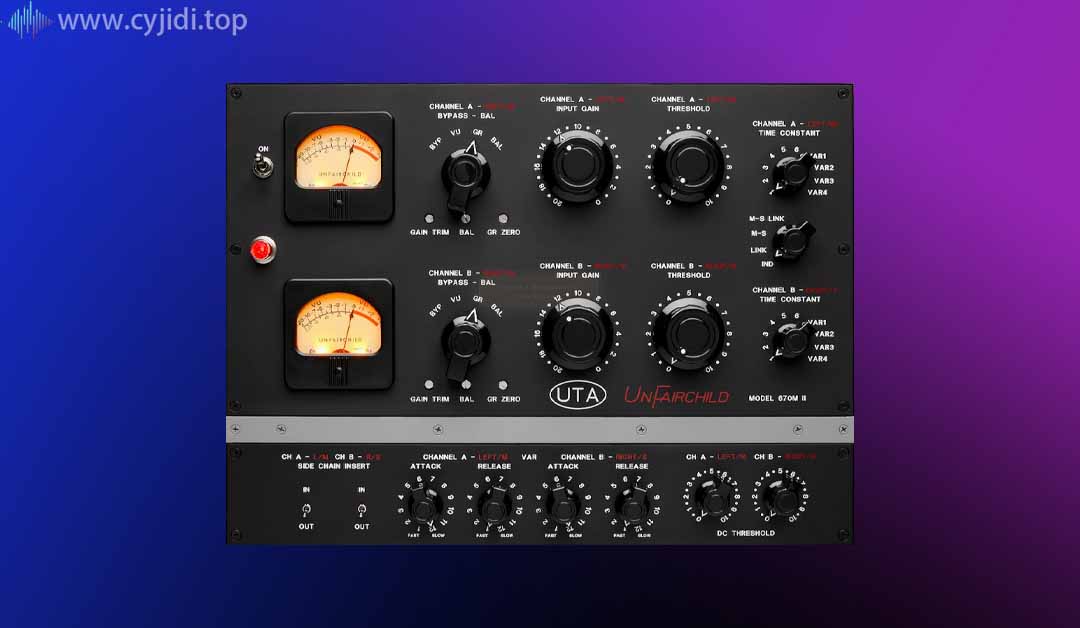 压缩效果器插件UnderTone Audio UnFairchild 670M mkII v1.0-WIN