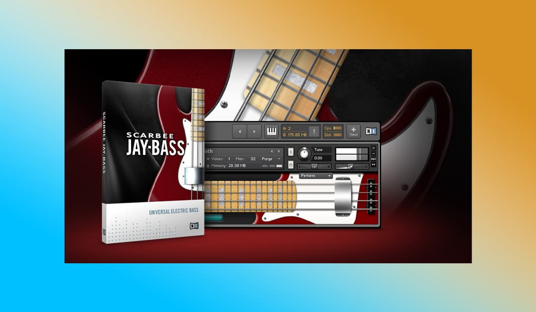 斯克比贝斯Scarbee Jay-Bass Library【KONTAKT】