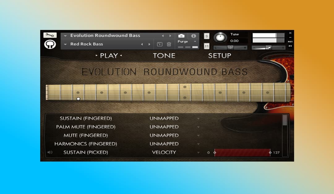 贝斯Evolution Roundwound Bass【KONTAKT】