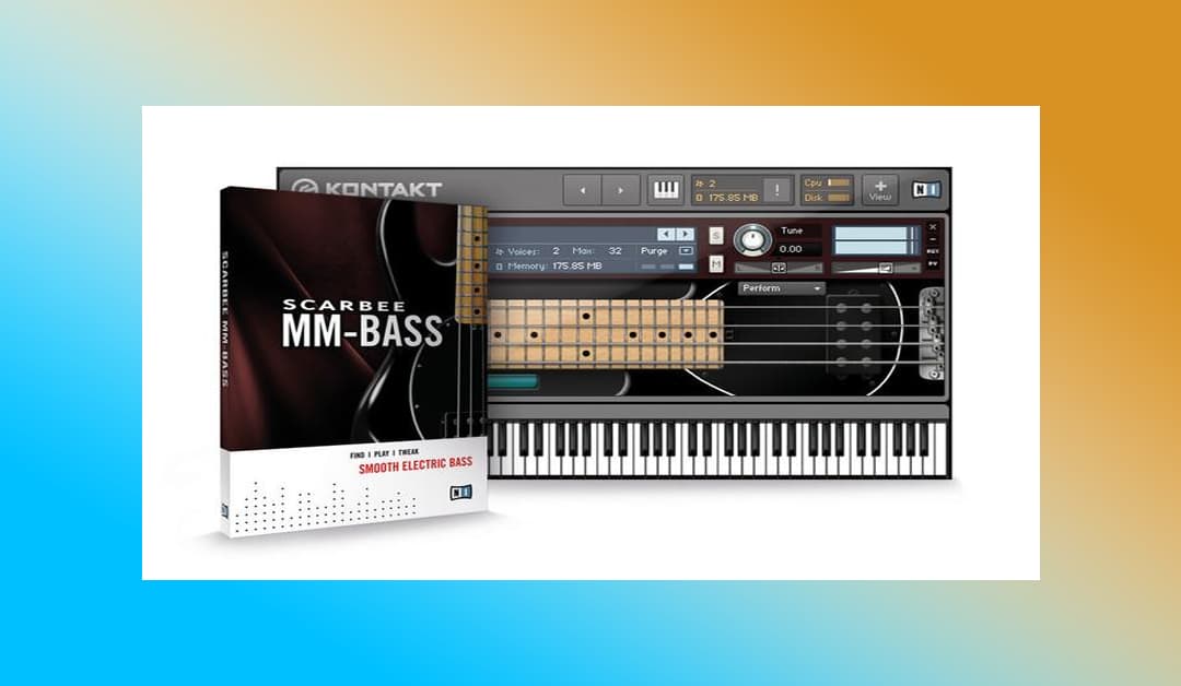 贝斯Scarbee MM-Bass Library【KONTAKT】