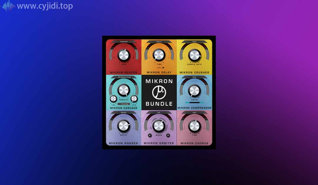 乐器压缩插件-112dB Mikron Bundle v1.1.1-WIN