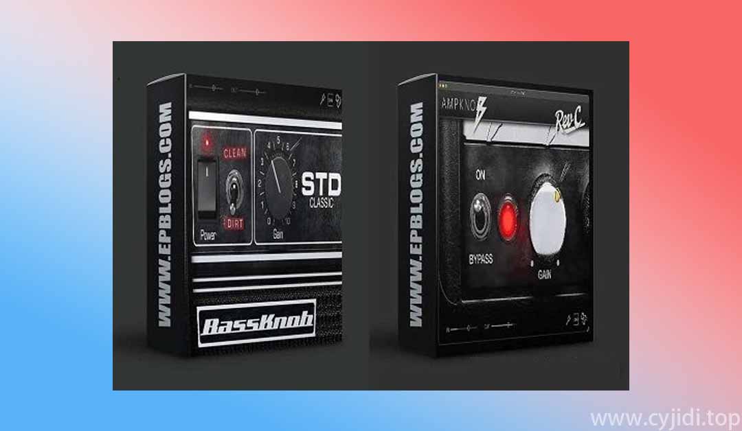吉他效果，贝斯放大器 Bogren Digital – AmpKnob RevC & BassKnob STD [2024]