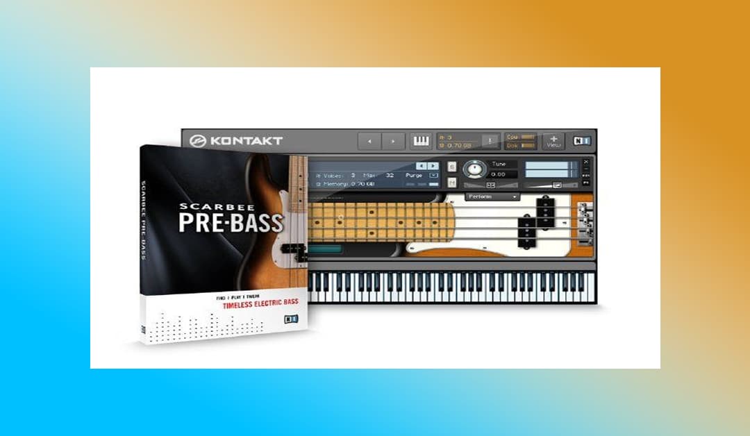 贝司Scarbee Pre-Bass Library【KONTAKT】