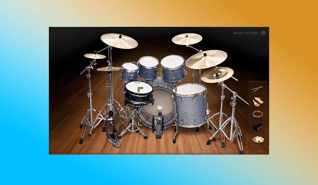 1arm架子鼓Abbey Road Modern Drummer LibraryKONTAKT