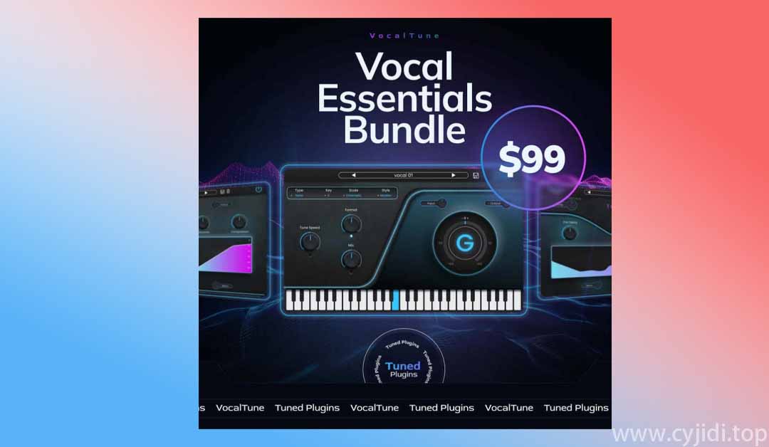 专业混音人声效果器套装Tuned Plugins Vocal Essentials Bundle v2024.09【 WIN】