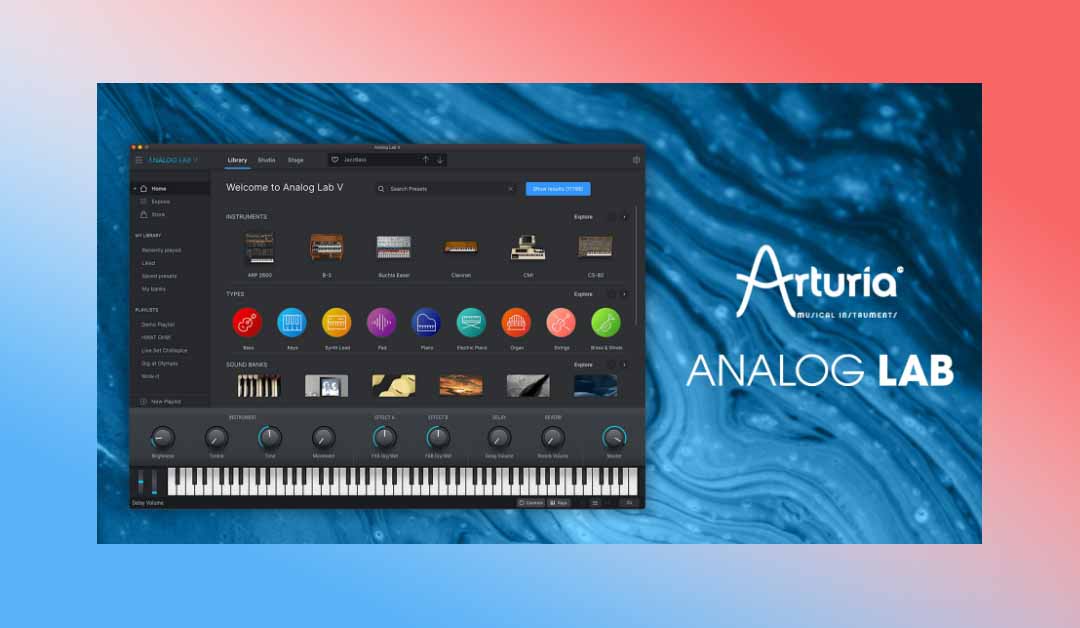 【win】Arturia.Analog.Lab传奇键盘合成器