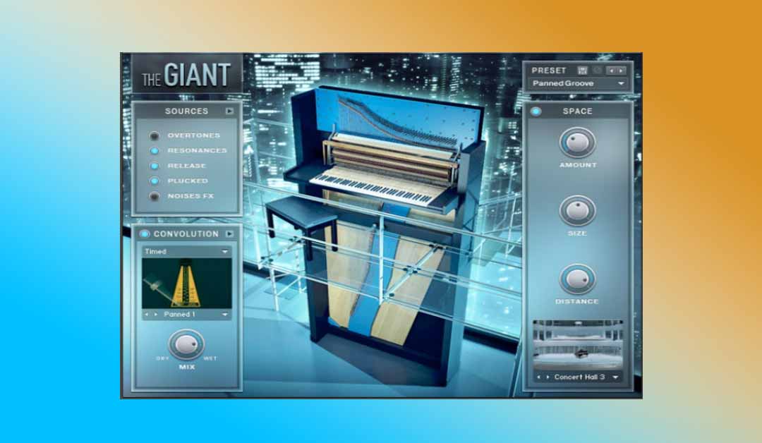 巨人钢琴The Giant Library【KONTAKT】
