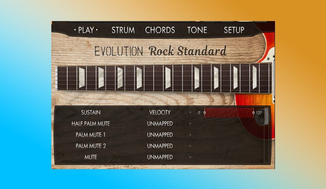摇滚电吉他Evolution Rock Standard【KONTAKT】