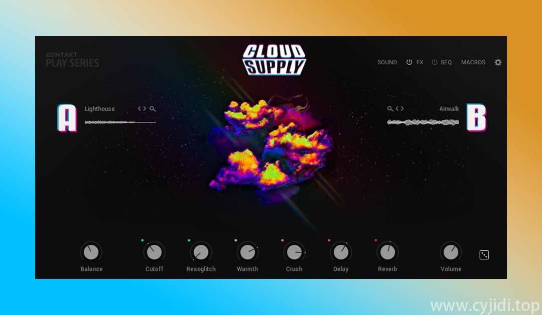 星云旋律Trap之音NI Play Series Cloud Supply v2.0.0 KONTAKT