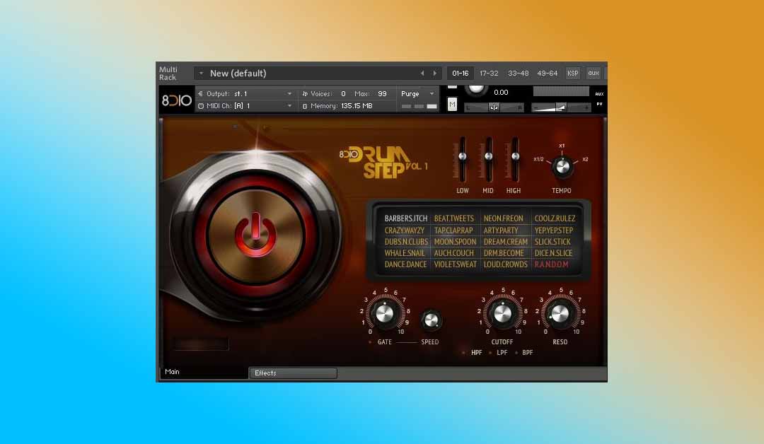 电子鼓合成Maschine Drum Selection LibraryKONTAKT