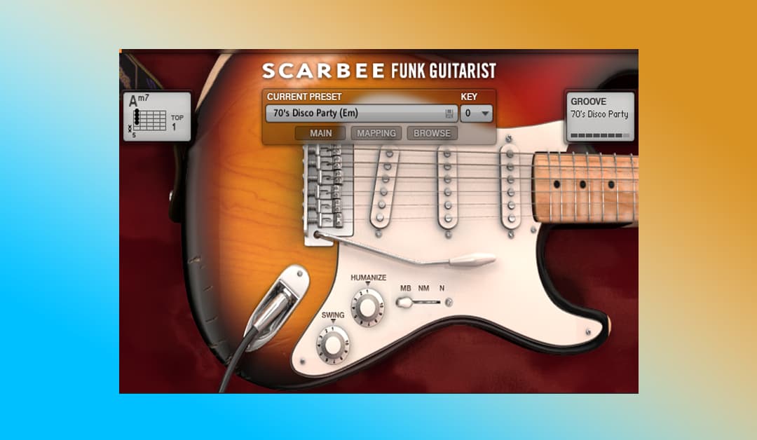虚拟电吉他Scarbee Funk Guitarist Library【KONTAKT】