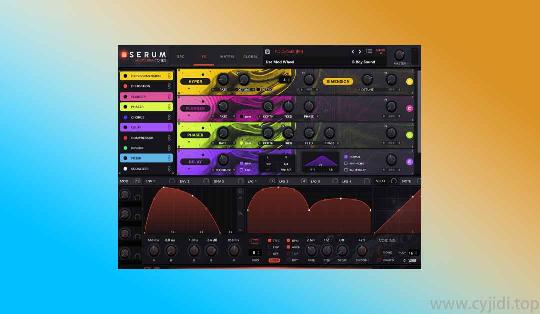 【mac】Xfer.Records Serum v1.368血清合成器
