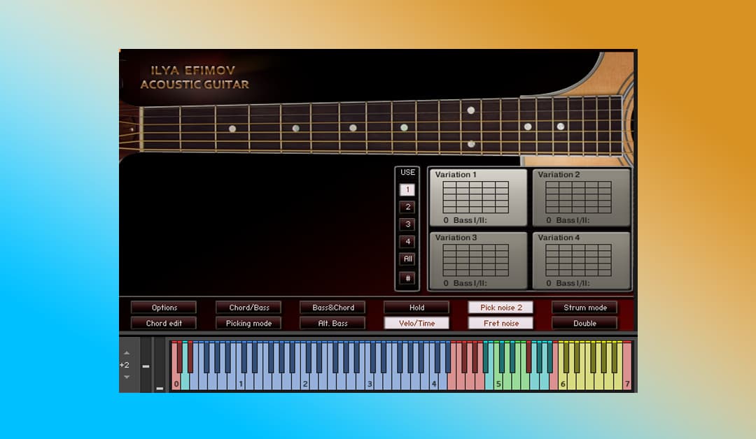 钢弦吉他Ilya Efimov Acoustic Guitar【KONTAKT】