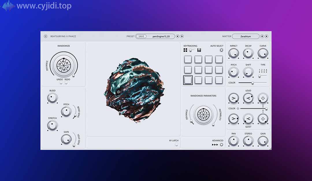 打击乐合成器-Beatsurfing –  RANDOM Metal v1.0.5- WiN