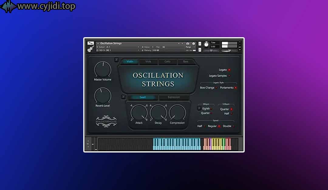 振荡弦 – Osterhouse Sounds – （KONTAKT）