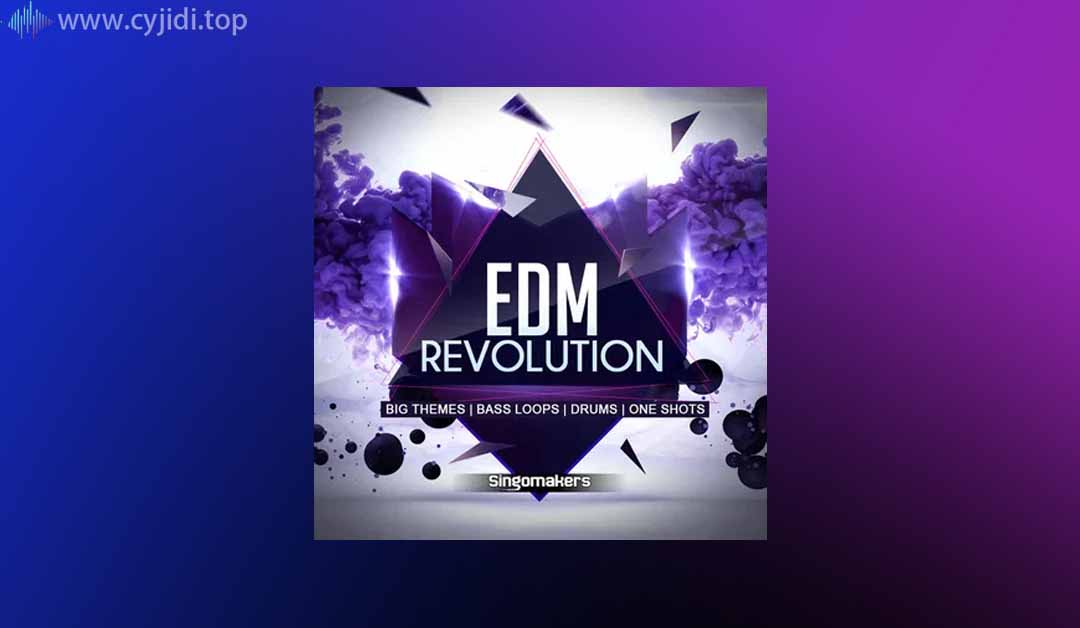 采样包-Singomakers – EDM 革命（WAV、MIDI、REX）