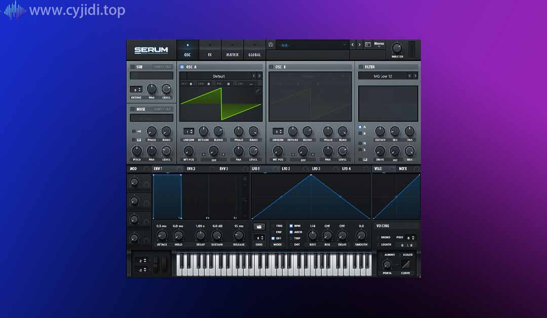 血清合成器 – Xfer Records –  SerumFX v1.368 – WIN