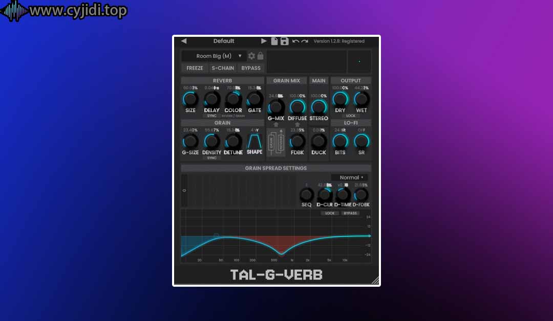 Togu 混响音频线 – TAL-G-Verb v1.2.8 – WIN