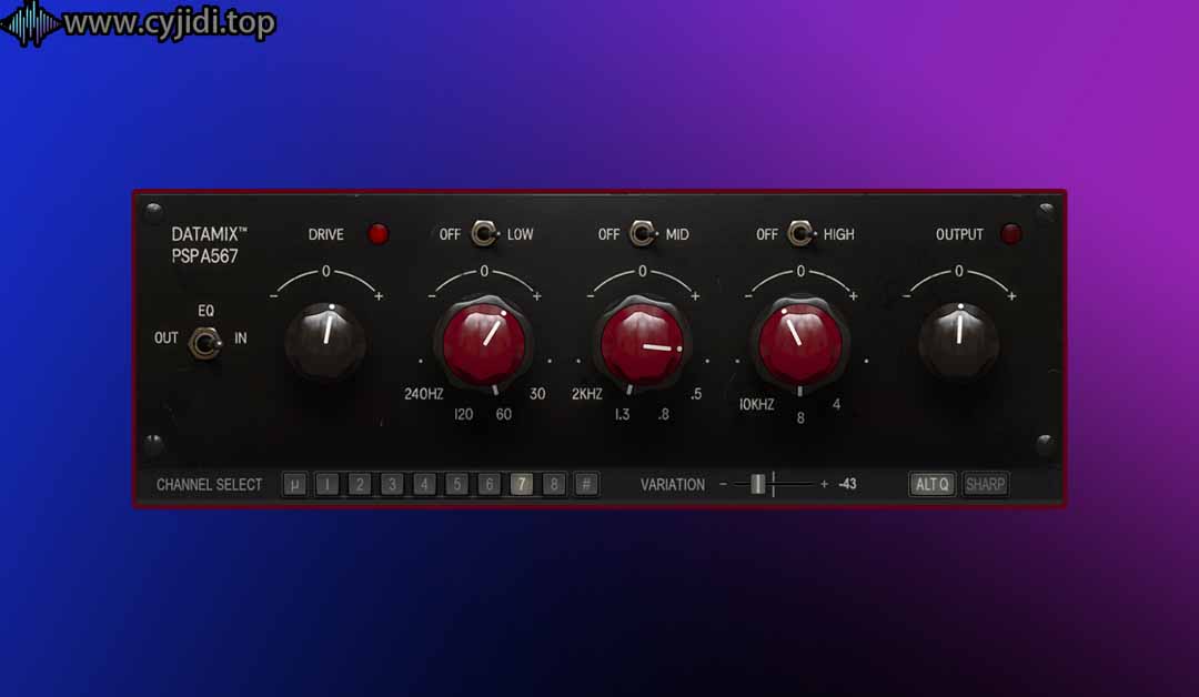 均衡共振 – PSPaudioware – PSP Datamix A567 v1.0.1 – WIN