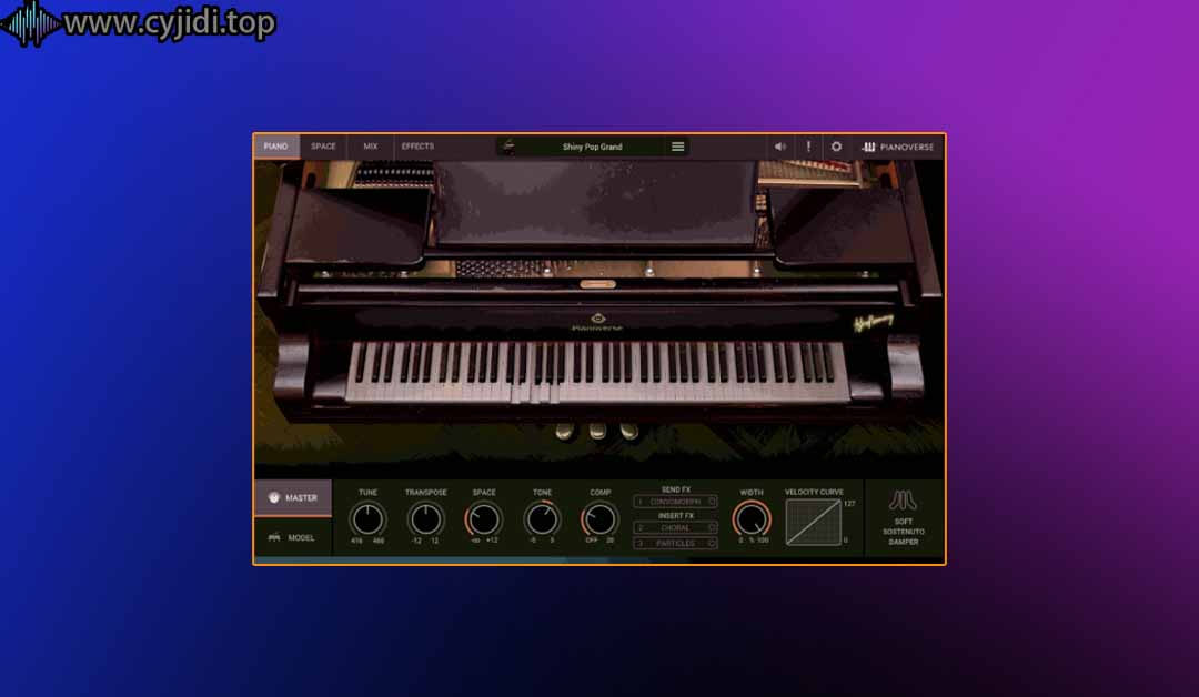 钢琴乐器合成器 – IK Multimedia – Pianoverse v1.0.7 – WIN