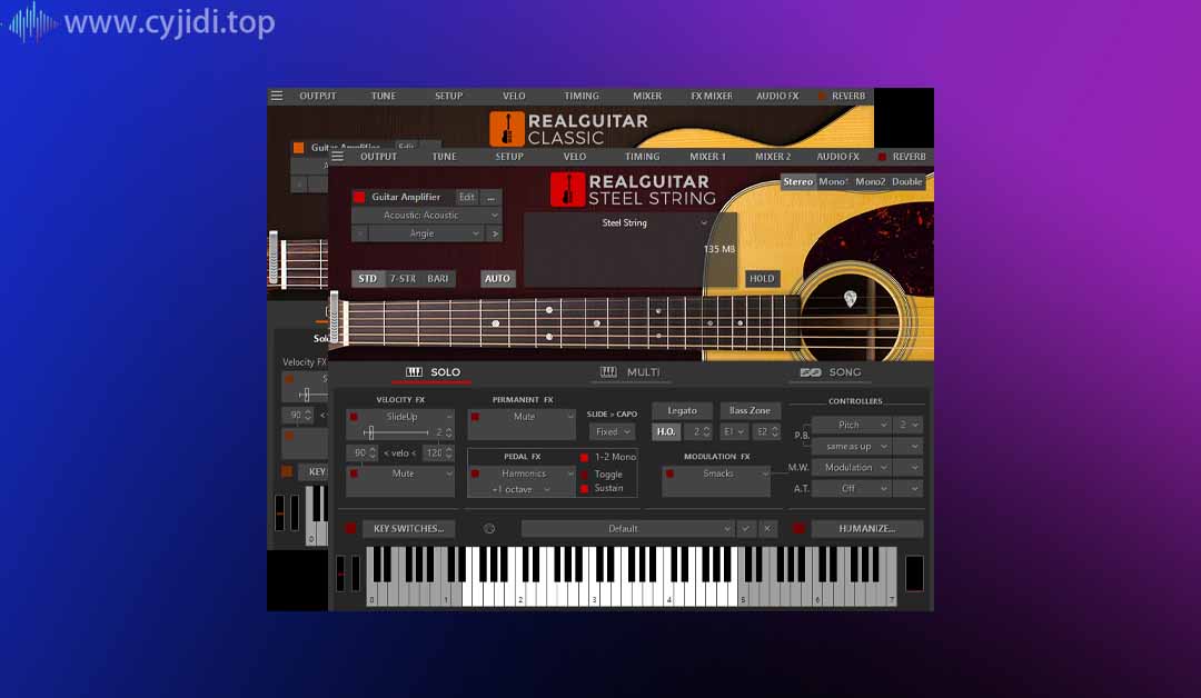 乐队吉他MusicLab – RealGuitar 6 v6.1.2.7554-WIN虚拟合成器